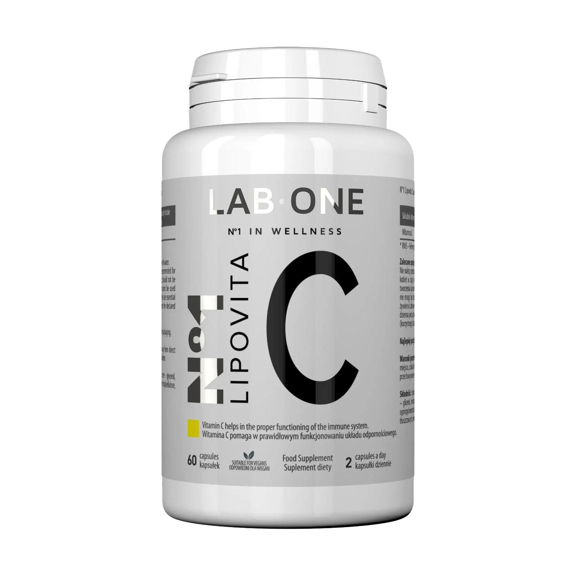 Вітамін С Lab One N1 Lipovita C, 60 капсул